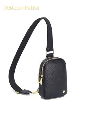 Anti Theft Crossbody Bag RFID Blocking Sling Purse Zip Lock Travel